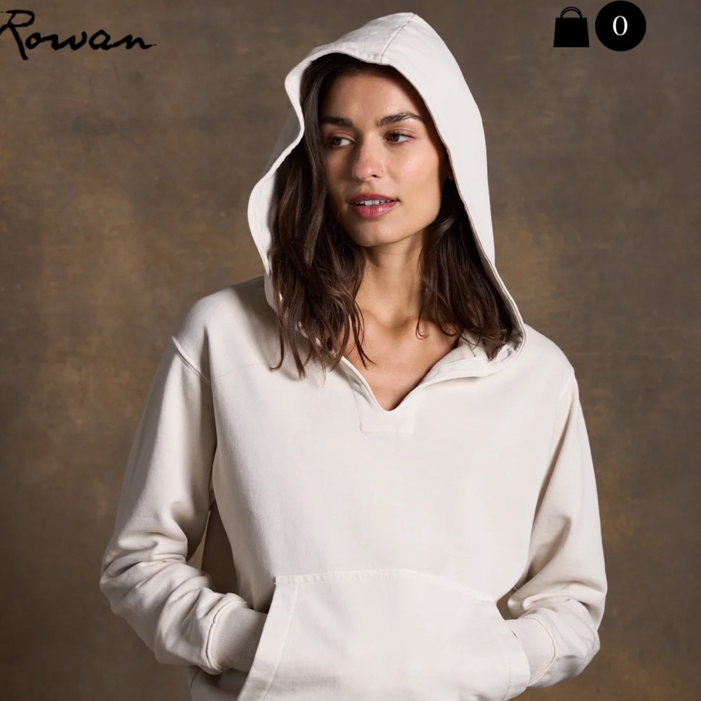 Avery Soft Terry Hoodie - Cream